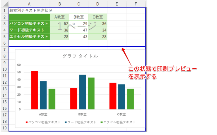 改ページが挿入された