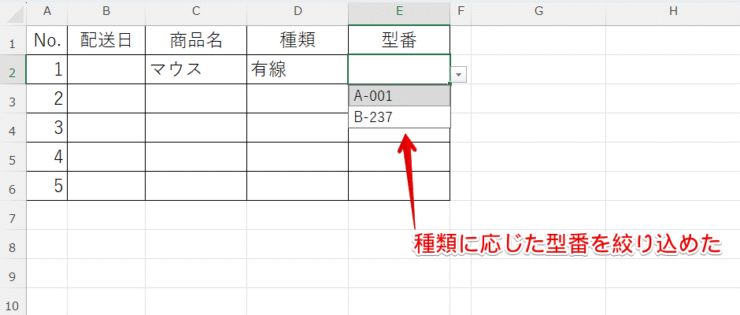 二段階連動プルダウンが完成