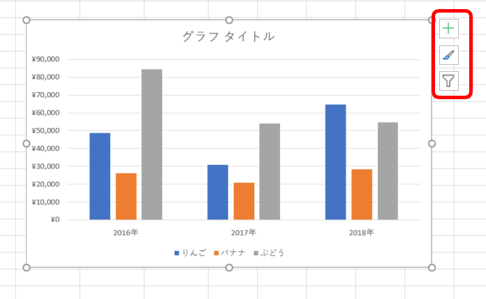 エクセルのグラフの色を変更しよう 系列のみや全体の色分け可能 エクセルドクター