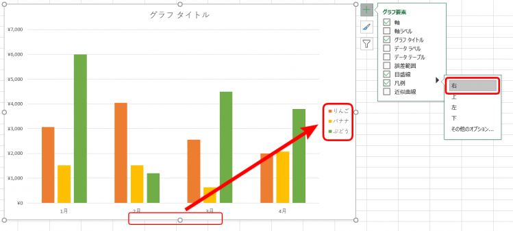 凡例を右に移動